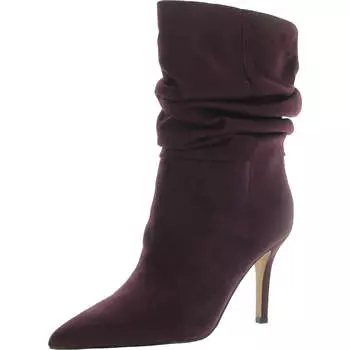 Женские сапоги Slouch 2 с острым носком, до середины голени Nine West, темно-красный