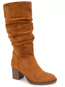 Женские сапоги Sonia из искусственной замши с миндалевидным носком до колена Kenneth Cole Reaction, цвет caramel