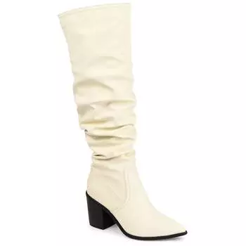 Женские сапоги Tru Comfort Foam Wide Calf Pia из коллекции Journee, цвет bone
