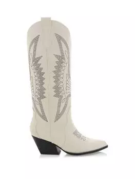 Женские сапоги Zayda цвета слоновой кости BiLLiNi