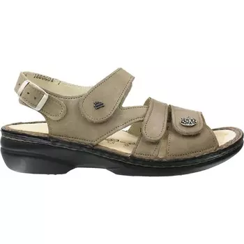 Женские серо-коричневые сандалии Gomera-S Equipe Finn Comfort