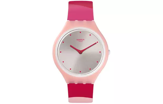 Женские серые часы SVOP101 36,8 мм SWATCH