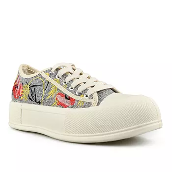 Женские серые кроссовки на платформе Tendenz