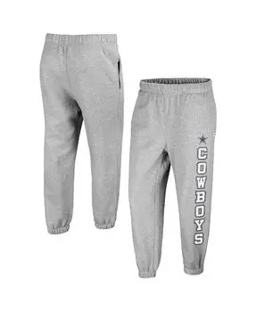 Женские серые спортивные штаны Dallas Cowboys Double Pro Harper Jogger '47 Brand, серый