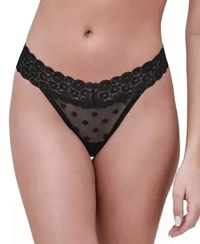 Женские сетчатые кружевные стринги Dare Dot Skarlett Blue, черный