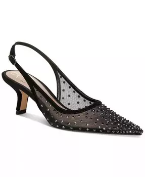 Женские сетчатые туфли Bianka с пяткой на пятке Sam Edelman, бежевый