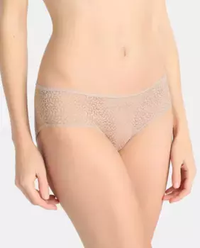 Женские сексуальные кружевные трусики Dkny, бежевый