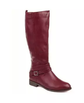 Женские широкие ботинки Ivie до икры Journee Collection, фиолетовый