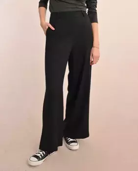 Женские широкие брюки длиной до щиколотки Molly Bracken, черный