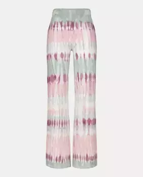 Женские широкие брюки с принтом тай-дай Easy Wear, розовый
