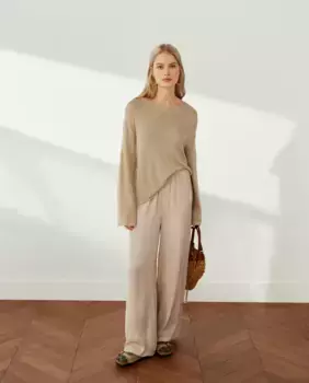 Женские широкие брюки Southern Cotton, цвет Jabn