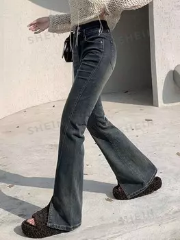 Женские широкие джинсы Dazy, синий