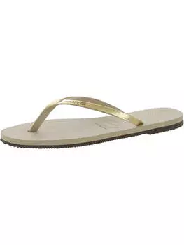 Женские шлепанцы Alpargatae Flat Slip On Havaianas, золотой