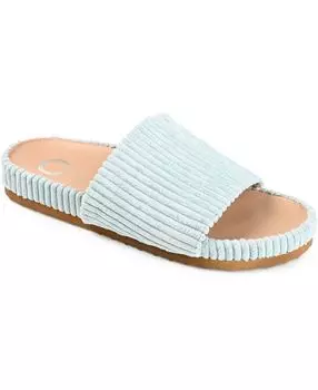Женские шлепанцы Aveline Journee Collection, синий