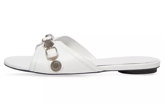 Шлепанцы Balenciaga Cagole женские, белый