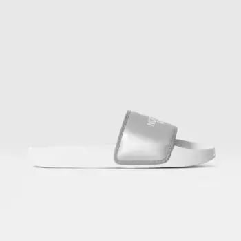 Женские шлепанцы BASE CAMP SLIDE III METALLIC The North Face, серый