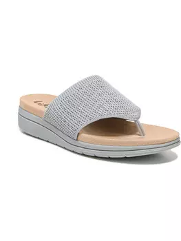 Женские шлепанцы без шнуровки у бассейна LifeStride, цвет Grey Multi