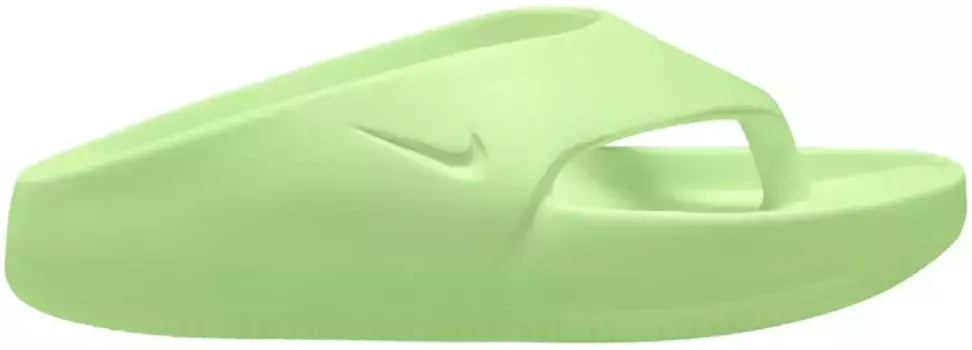 Женские шлепанцы Calm Nike, цвет Barely Volt