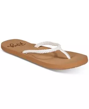 Женские шлепанцы Costas Roxy, белый