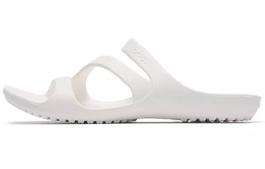 Шлепанцы и сланцы Crocs White Slippers Women's