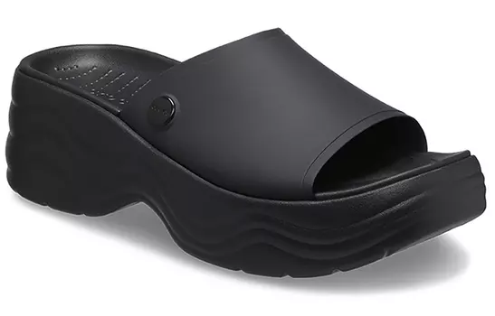 Шлепанцы и сланцы Crocs Skyline Slide Sandals 'Black' Women's