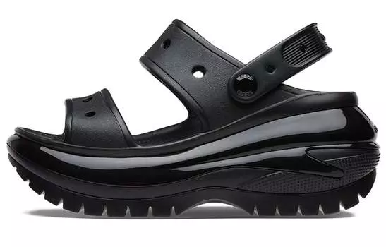 Сандалии Crocs Mega Crush Sandal Black Women's