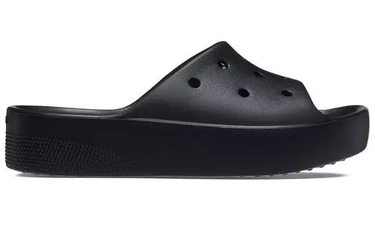 Шлепанцы и сланцы Crocs Platform Slide Crocs 'Black' Women's