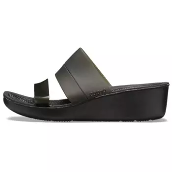 Женские шлепанцы Crocs, Black