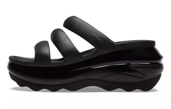 Женские шлепанцы Crocs, Black
