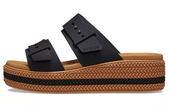 Женские шлепанцы Crocs, Black