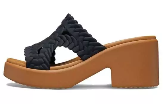 Женские шлепанцы Crocs, Black