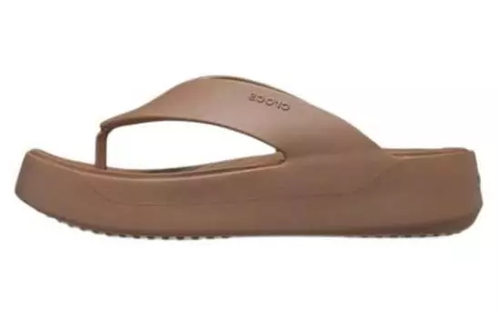 Женские шлепанцы Crocs, Brown