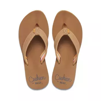 Женские шлепанцы Cushina Breeze Reef, коричневый