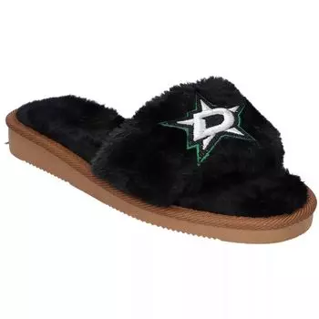 Женские шлепанцы из искусственного меха FOCO Dallas Stars