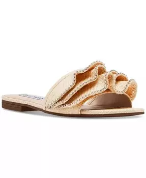 Женские шлепанцы Lilou с рюшами Steve Madden, зеленый