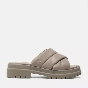Женские шлепанцы London Vibe Timberland, цвет Light Taupe Full-Grain