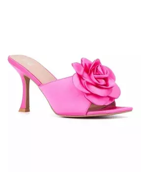 Женские шлепанцы на каблуке Gardenia New York & Company, красный