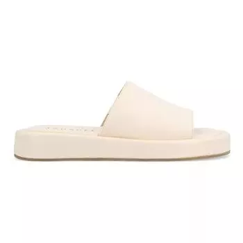 Женские шлепанцы на платформе Journee Denrie Tru Comfort Foam Journee Collection, бежевый