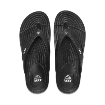 Женские шлепанцы на водном корте Reef Toe Swlops, чёрный