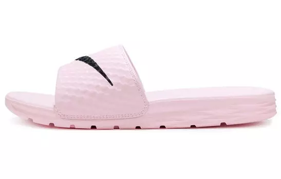 Шлепанцы и сланцы Nike Benassi Solarsoft 'Peism Pink Black' Women's