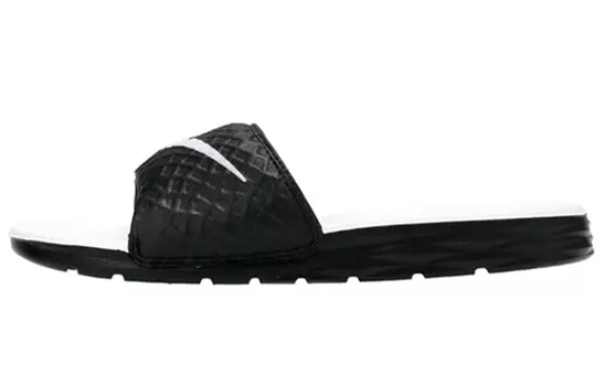 Шлепанцы и сланцы Nike Benassi Solarsoft 'Black' Women's
