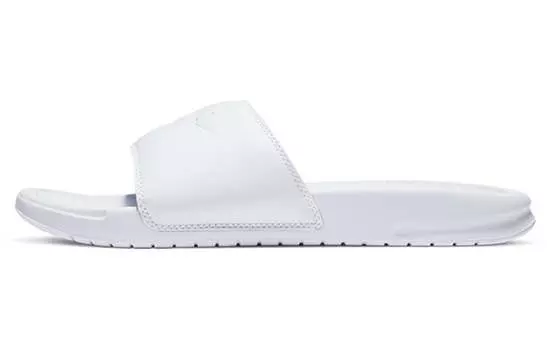 Шлепанцы и сланцы Nike Benassi Jdi Slide 'Triple White' Women's
