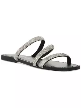 Женские шлепанцы PARFAIT со стразами Madden Girl, цвет Black/Multi