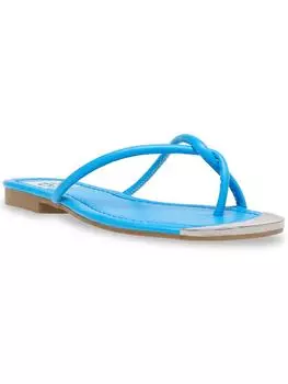 Женские шлепанцы Penni со змеиным принтом и петлей для большого пальца DV By Dolce Vita, темно-синий