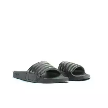 Женские шлепанцы портвейно-черные синтетические слипоны s0421s106 Slydes, черный