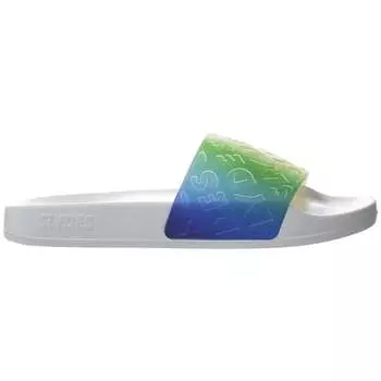 Женские шлепанцы радуги Glacier Slydes, мультиколор