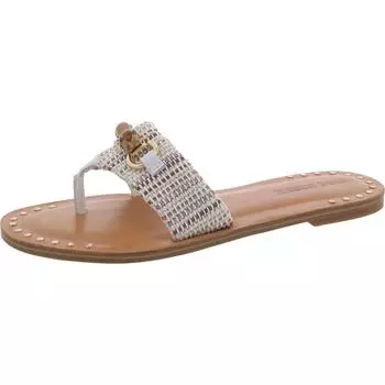 Женские шлепанцы Rebecka Slip On Thong Steve Madden, белый/мультиколор