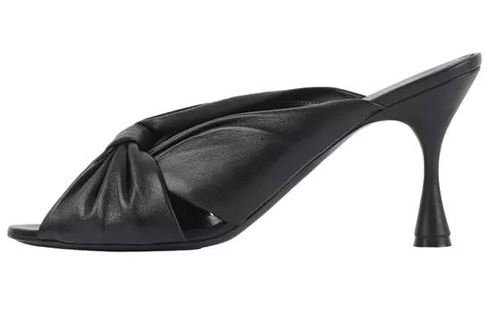 Туфли-мюли женские Balenciaga Drapy, черный