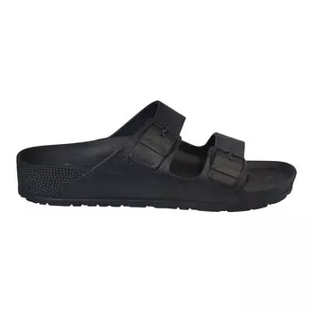 Женские шлепанцы с двумя ремешками Tecs, черный