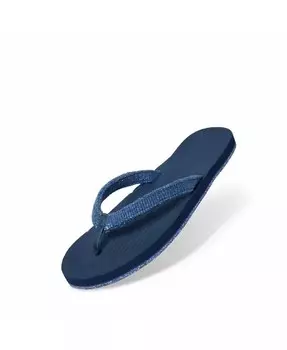 Женские шлепанцы с ремешками из переработанного материала Indosole, мультиколор